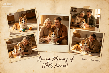 RS-1502 | Eternal Bond: My One Precious Pet’s Lifelong Love