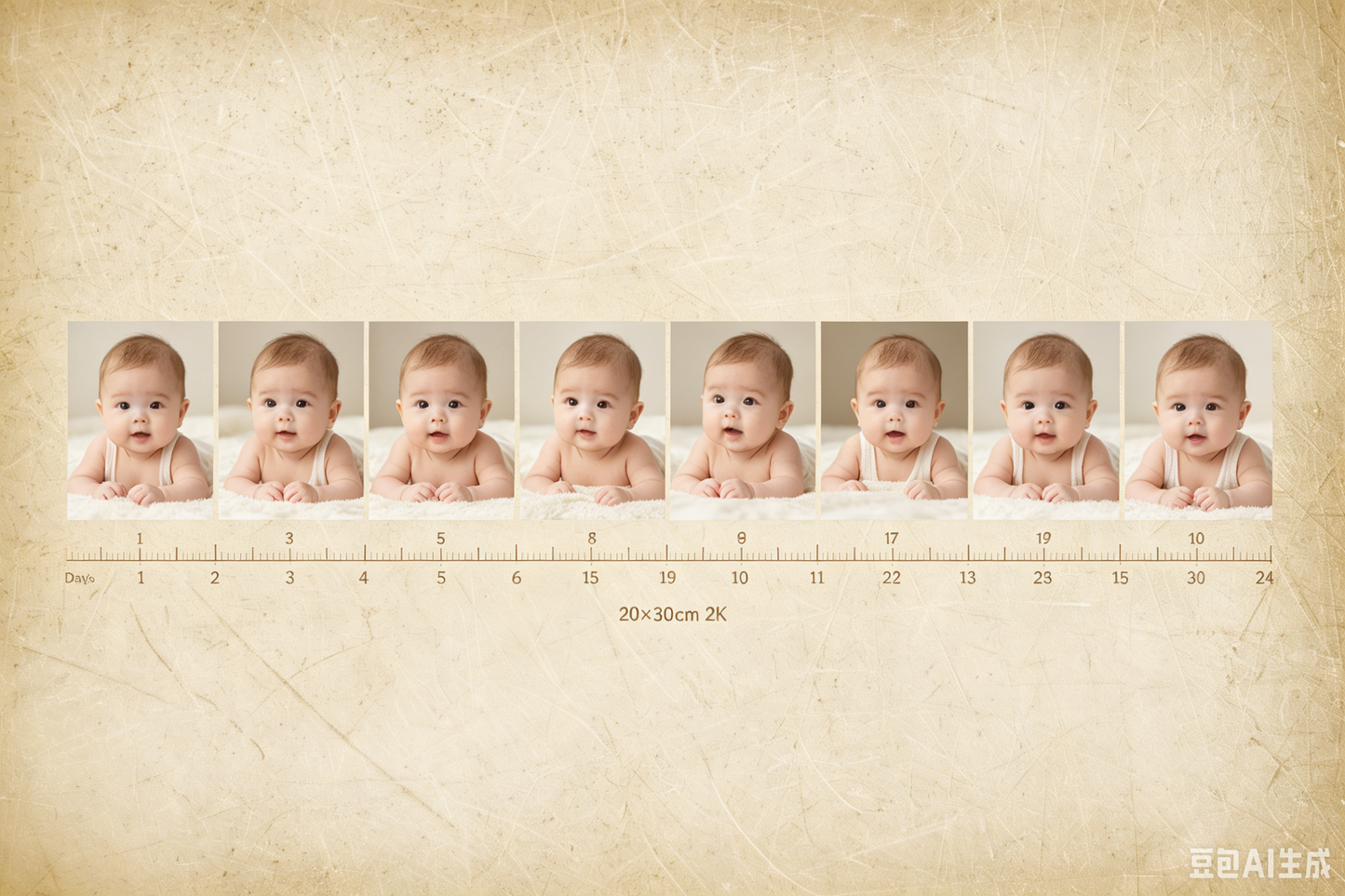 RS-1613 | Growth Timeline of Lovely Baby Days