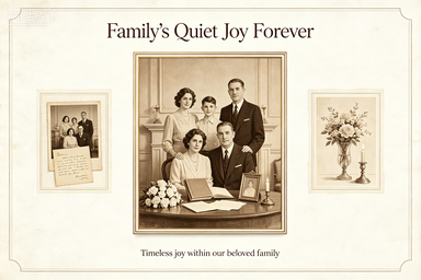 RS1418 | Family’s Quiet Joy Forever