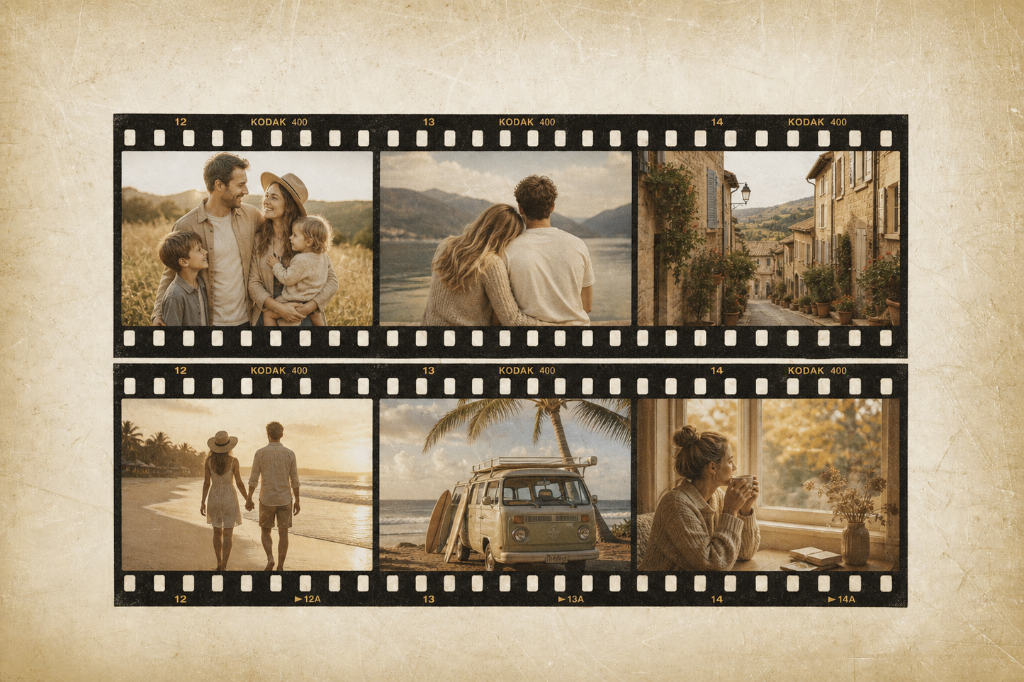 RS-0303 | 135 Contact Sheet Row (6 photos)