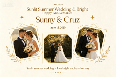 RS-0514 | Sunlit Summer Wedding & Bright Happy Anniversaries