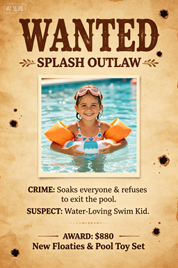 RS-1719 | Wanted-Splash Outlaw (Swim Kid Focus)