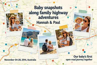 RS-0901 | Cross-Country Road Trip Baby Growth Keepsake