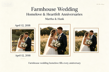 RS-0517 | Farmhouse Wedding Homelove & Heartfelt Anniversaries
