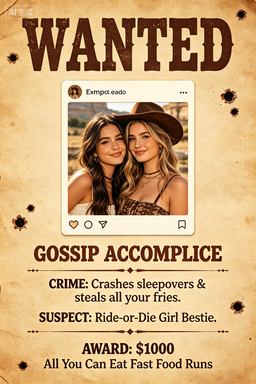 RS-1714 | Wanted-Gossip Accomplice (Best Friend Female)