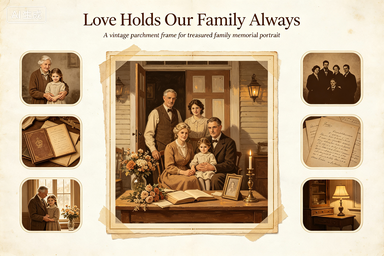 RS-1401 | Love Holds Our Family Always