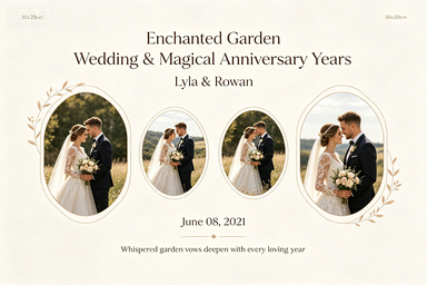 RS-0519 | Enchanted Garden Wedding & Magical Anniversary Years