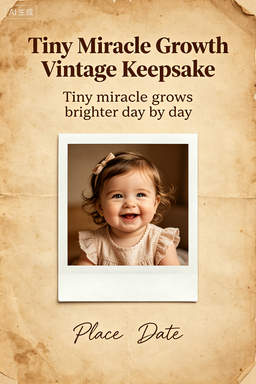 RS-1606 | Tiny Miracle Growth Vintage Keepsake