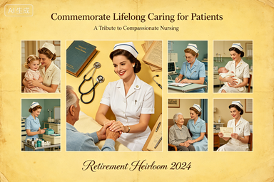 RS-1303 | Compassionate Nurse Retirement Heirloom (Nurse / Medical Staff Retirement Collection)