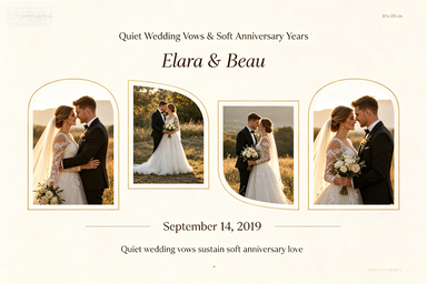 RS-0507 | Quiet Wedding Vows & Soft Anniversary Years