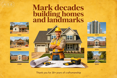 RS-1306 | Hardhat Builder Vintage Retirement Print (Construction Worker Retirement Collection)