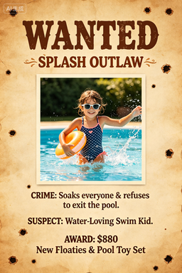 RS-1719 | Wanted-Splash Outlaw (Swim Kid Focus)