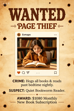 RS-1720 | Wanted-Page Thief (Bookworm Lover Focus)