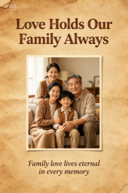 RS-1401 | Love Holds Our Family Always