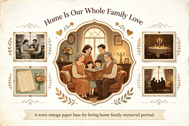 RS-1404 | Home Is Our Whole Family Love