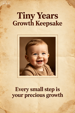 RS-1601 | Tiny Years Growth Keepsake