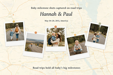 RS-0902 | Highway Wander Baby Milestone Roadtrip Poster