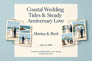 RS-0512 | Coastal Wedding Tides & Steady Anniversary Love