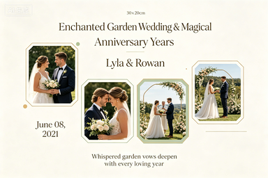 RS-0519 | Enchanted Garden Wedding & Magical Anniversary Years