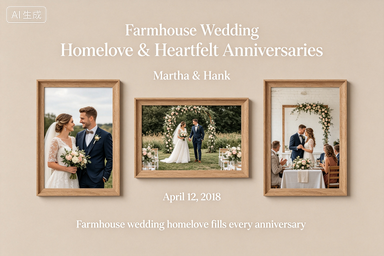 RS-0517 | Farmhouse Wedding Homelove & Heartfelt Anniversaries