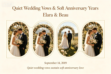 RS-0507 | Quiet Wedding Vows & Soft Anniversary Years
