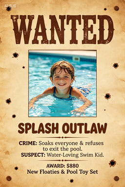 RS-1719 | Wanted-Splash Outlaw (Swim Kid Focus)