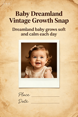 RS-1616 | Baby Dreamland Vintage Growth Snap