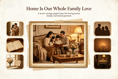 RS-1404 | Home Is Our Whole Family Love