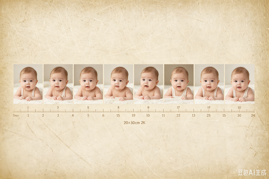 RS-1613 | Growth Timeline of Lovely Baby Days