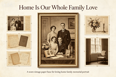 RS-1404 | Home Is Our Whole Family Love