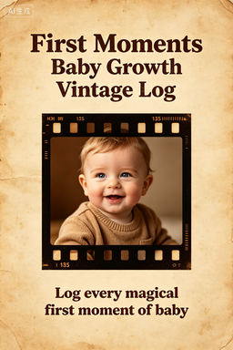 RS-1609 | First Moments Baby Growth Vintage Log