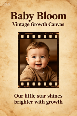 RS-1611 | Baby Bloom Vintage Growth Canvas