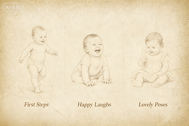 RS-1608 | Soft Infant Vintage Growth Treasure