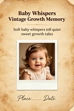 RS-1613 | Baby Whispers Vintage Growth Memory
