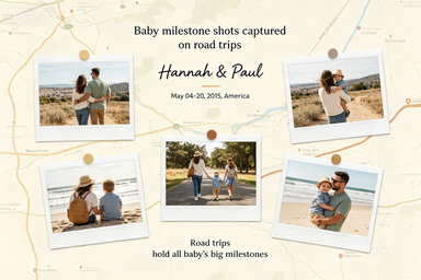 RS-0902 | Highway Wander Baby Milestone Roadtrip Poster