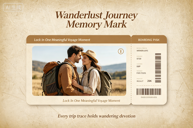 RS-0701 | Wanderlust Journey Memory Mark (1 photo)