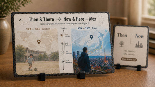 Timeline Map (Then → Now)