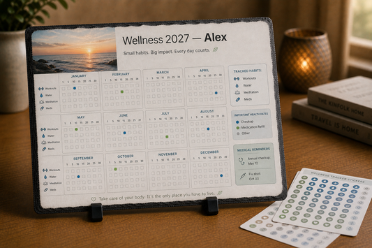 Health & Wellness Tracker Calendar