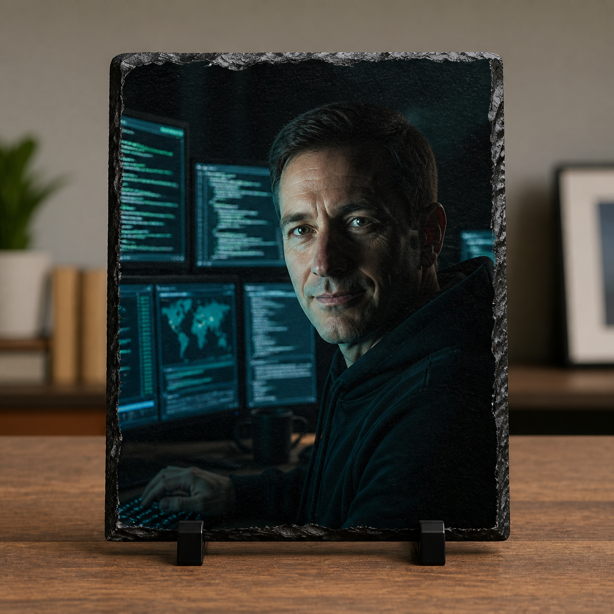 19. Hacker‑Thriller Office Scene