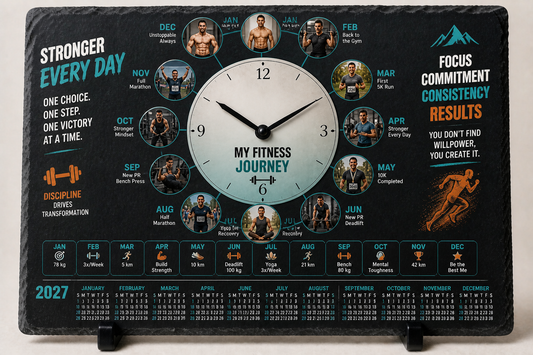 3. Couple’s Love Clock Calendar