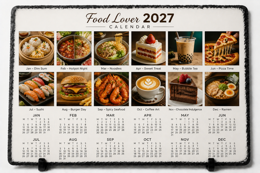 RS-0210 | Vintage 2027 Calendar & Photo Collage