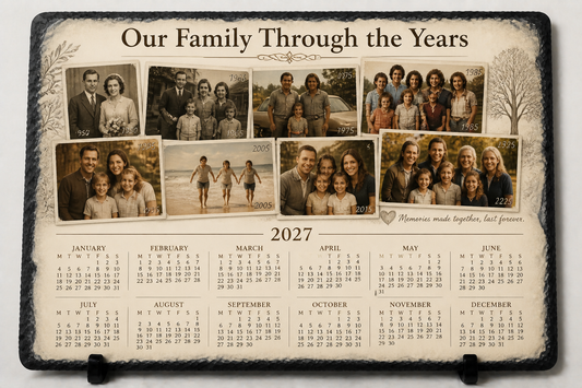 12: “Generations” Family Heritage Calendar