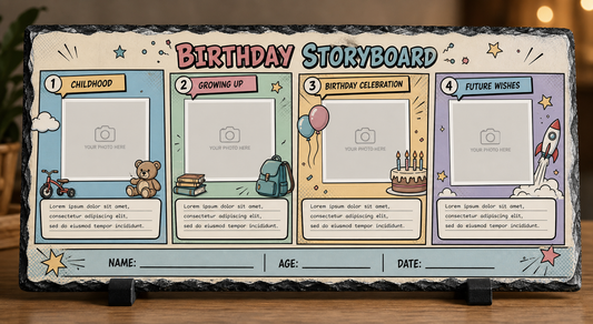Birthday Storyboard Slate