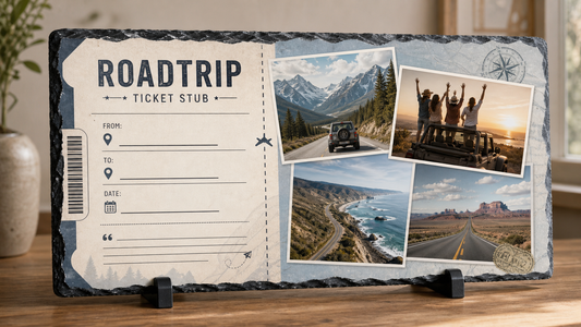 Roadtrip Ticket Stub Slate