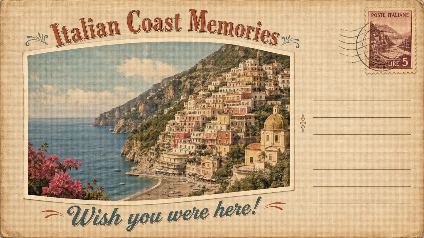 Vintage Linen Postcard