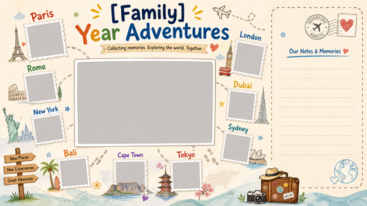 Family Adventure Postcards